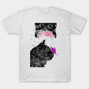 Peeking cat T-Shirt